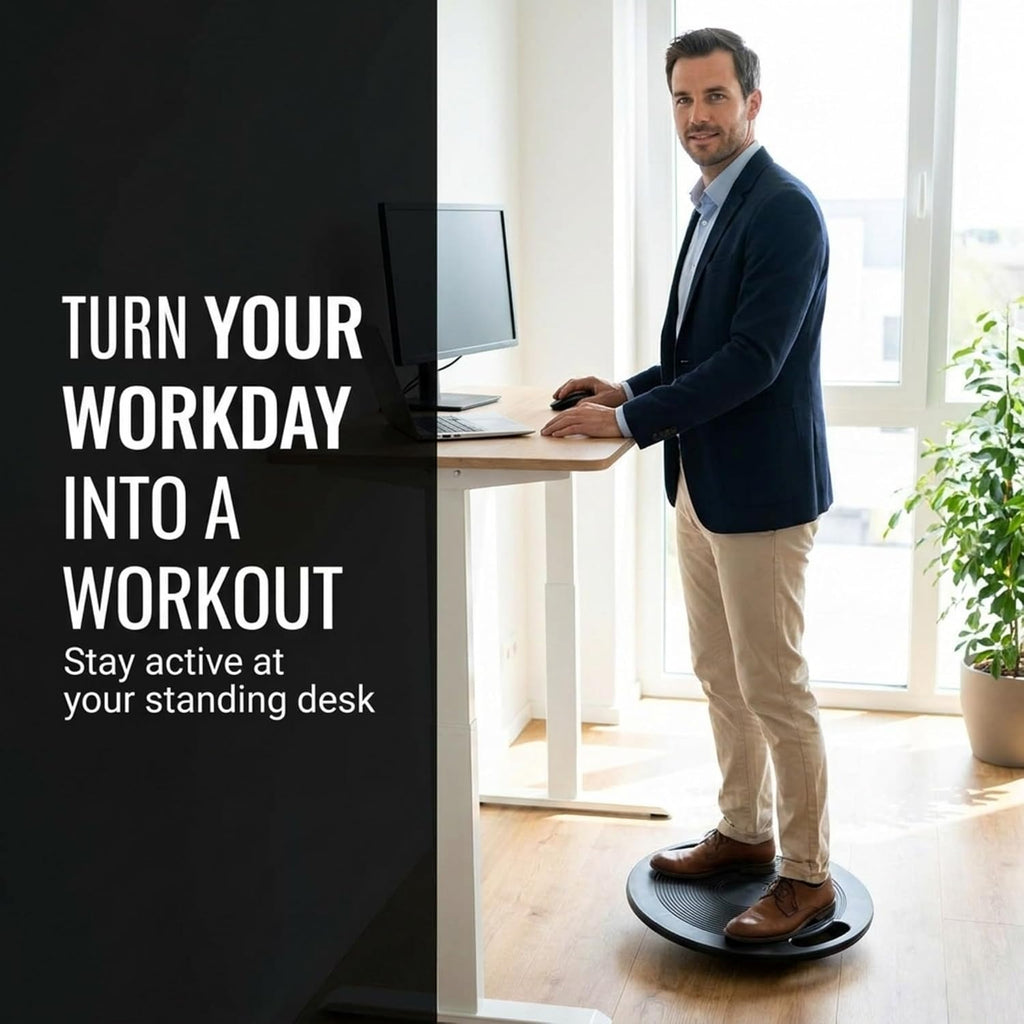 Wobble Exercise Balance Board, No-Skid Surface