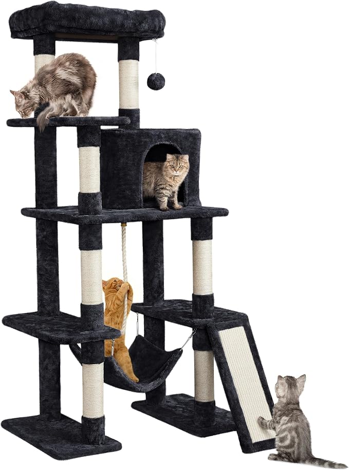 Sturdy Cat Tower for Heavy Cats, Indoor